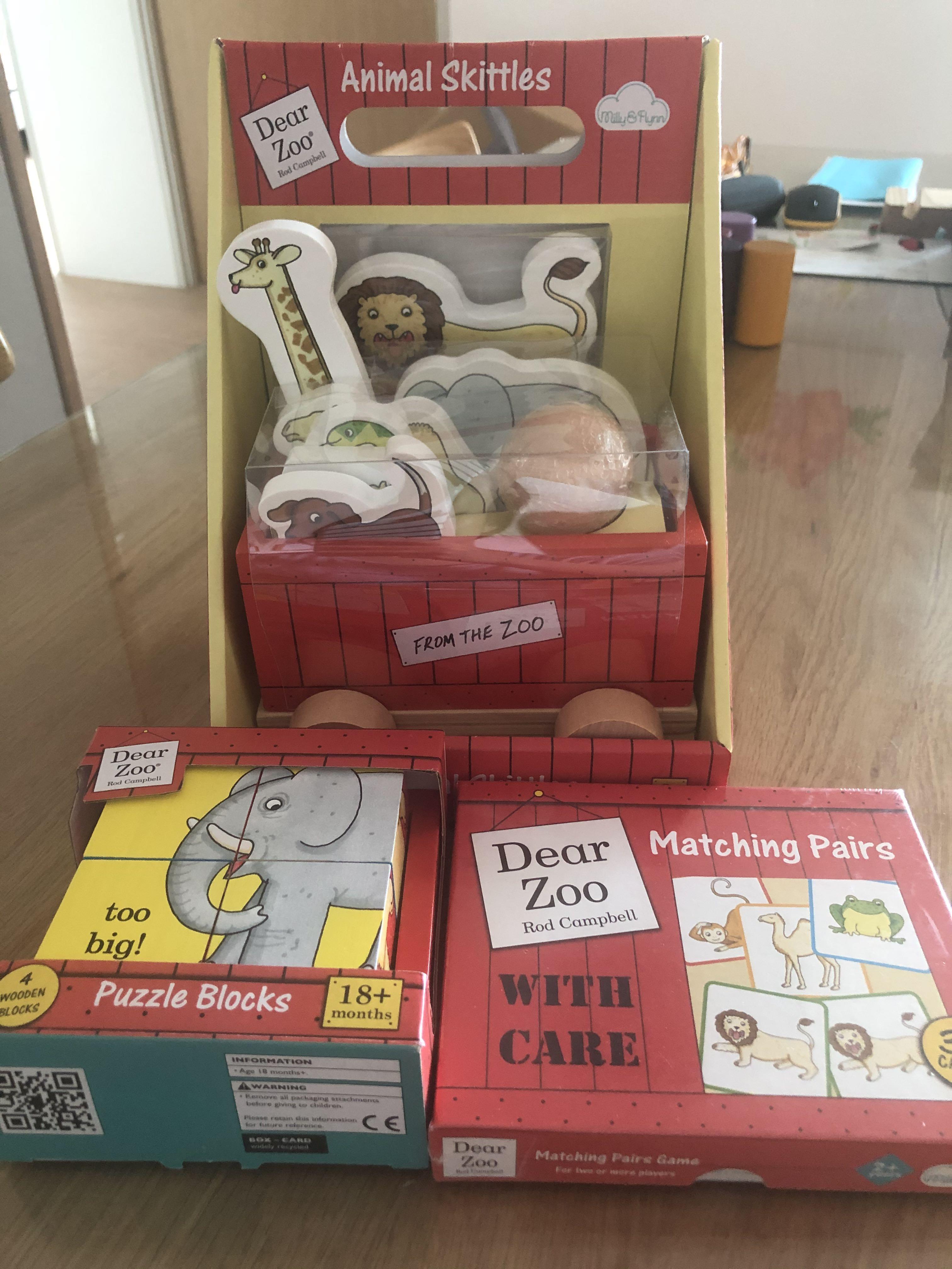 dear zoo puzzle blocks