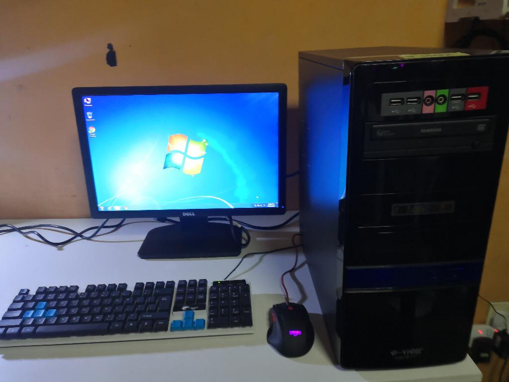 Desktop Budget I5 2500k With Monitor Free Mouse Keyboard Electronics Computers Desktops On Carousell