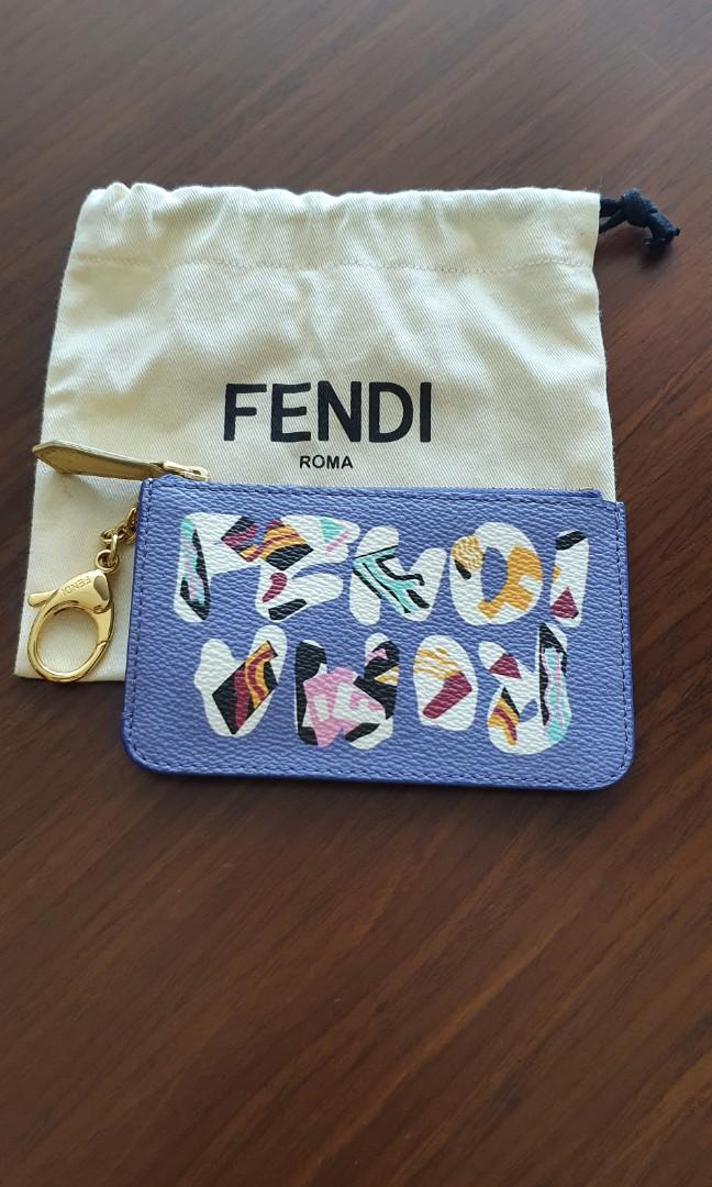 Fendi Roma Coin Pouch, Women's Fashion, Bags & Wallets, Purses ...