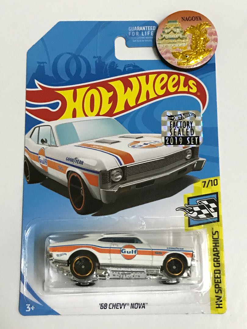 hot wheels 68 chevy nova gulf