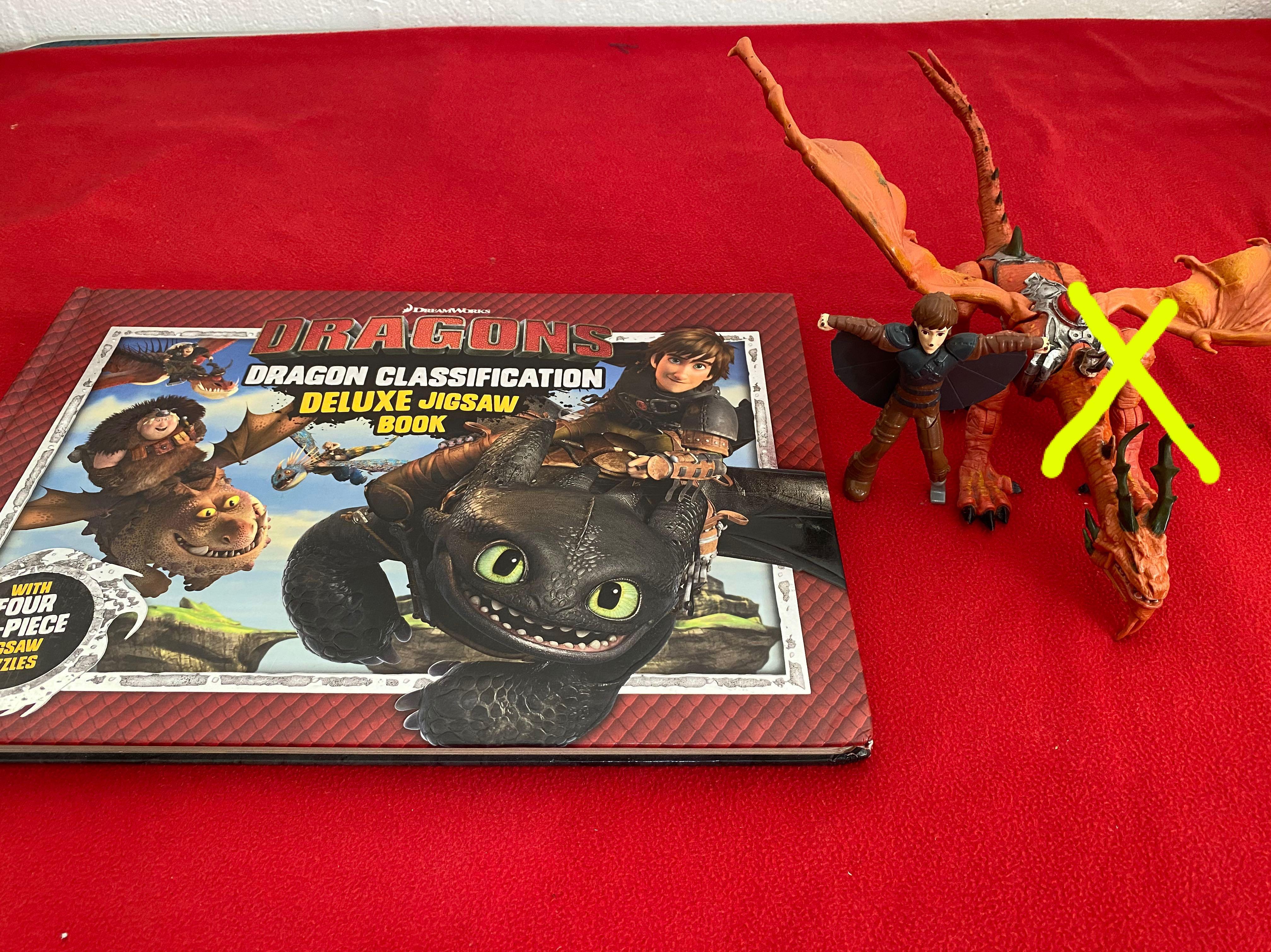 How To Train Your Dragon Puzzle And Figure Toys Games Others On Carousell