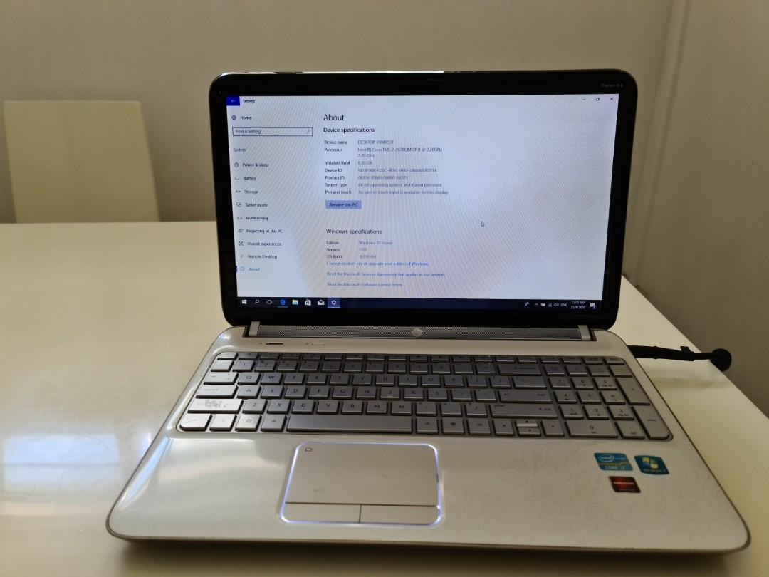 Hp Pavilion Dv6 I7 Windows 10 Computers Tech Laptops Notebooks On Carousell