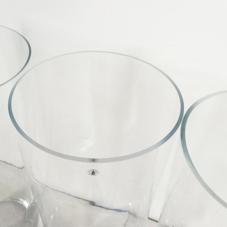 IKEA Bladet Vase Clear Glass, Furniture & Home Living, Home Decor