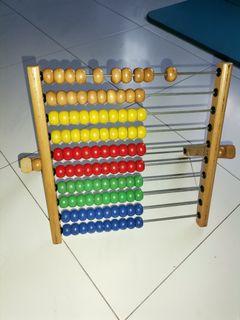 wooden abacus ikea