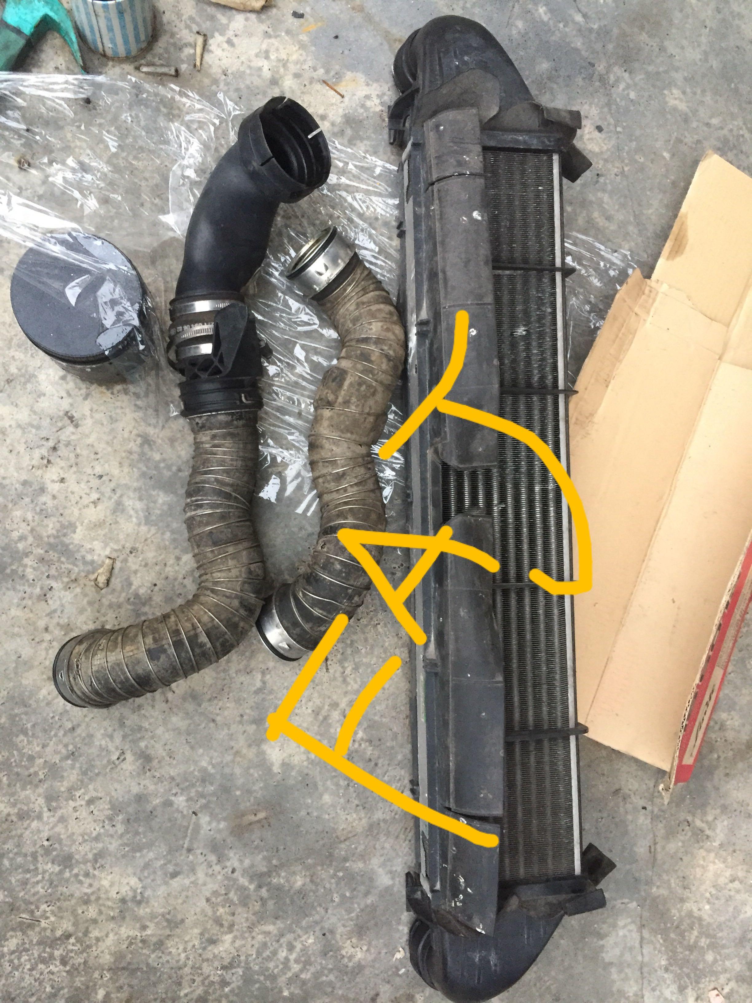 intercooler merc w203 Auto Accessories on Carousell