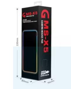 IPLEX GMS-X5 RGB LED GAMING MOUSEPAD (Category: Mouse & Mousepads) located in Marikina City. Submitted by skowshop (Listing ID 1037192412, Image 3). Description: Product details of IPLEX GMS-X5 RGB LED GAMING MOUSEPAD STEADY, RUBBER BASE USB POWERED, PLUG & PLAY DETACHABLE CORD SPECTRUM BACKLIGHT SOFT MICROFIBER SURFACE OPTIMIZED FOR BOTH SPEED AND CONTROL PIXEL-PRECISE TARGETTING AND TRACKING OPTIMIZED FOR ALL MOUSE SENSITIVITIES AND SENSORS.
