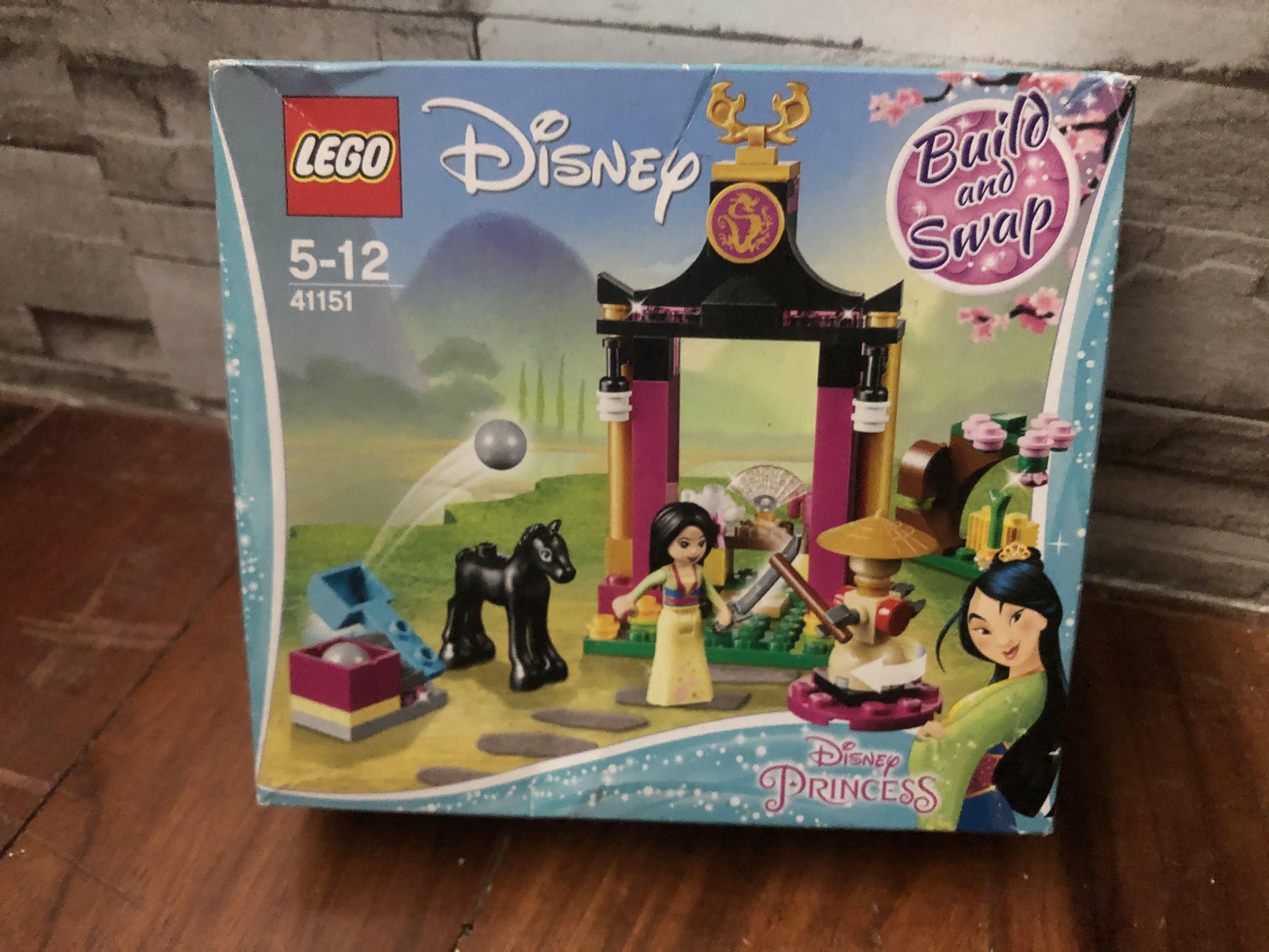 lego disney mulan's training day