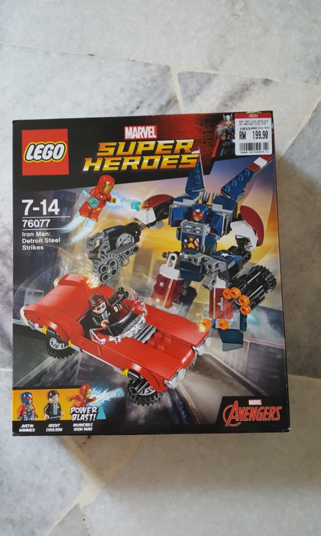 Lego 76077 Marvel Super Heroes Iron Man Detroit Steel Strikes