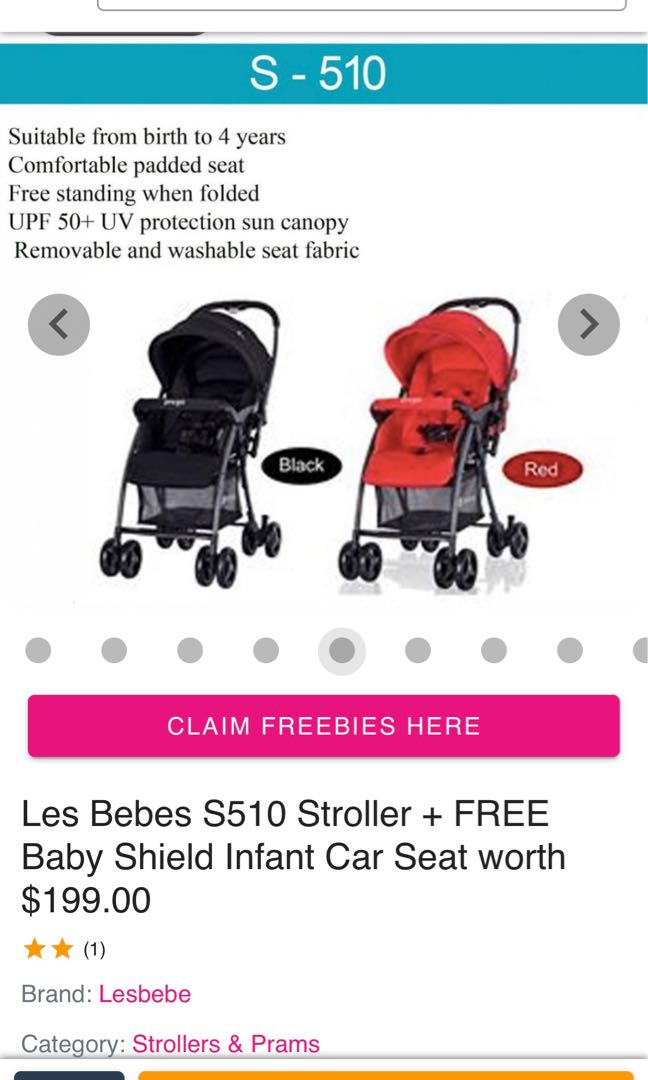 Les bebes stroller hot sale