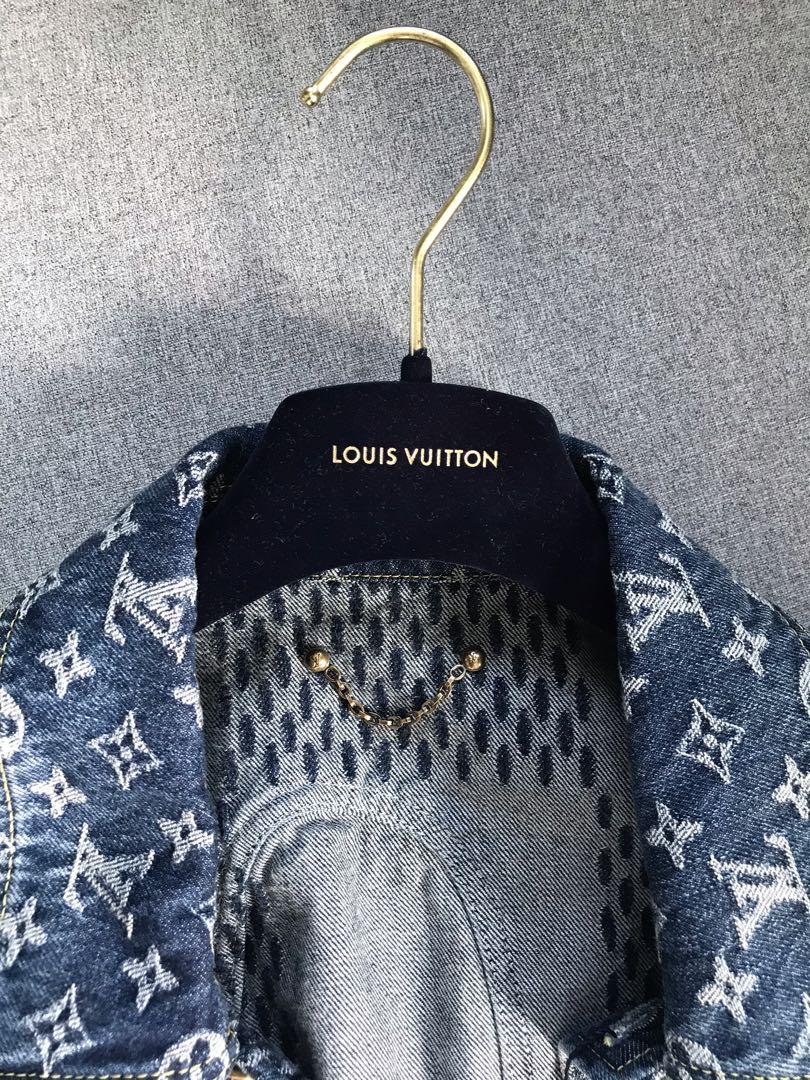 Vest Louis Vuitton x Nigo Blue size 48 FR in Denim - Jeans - 20393064