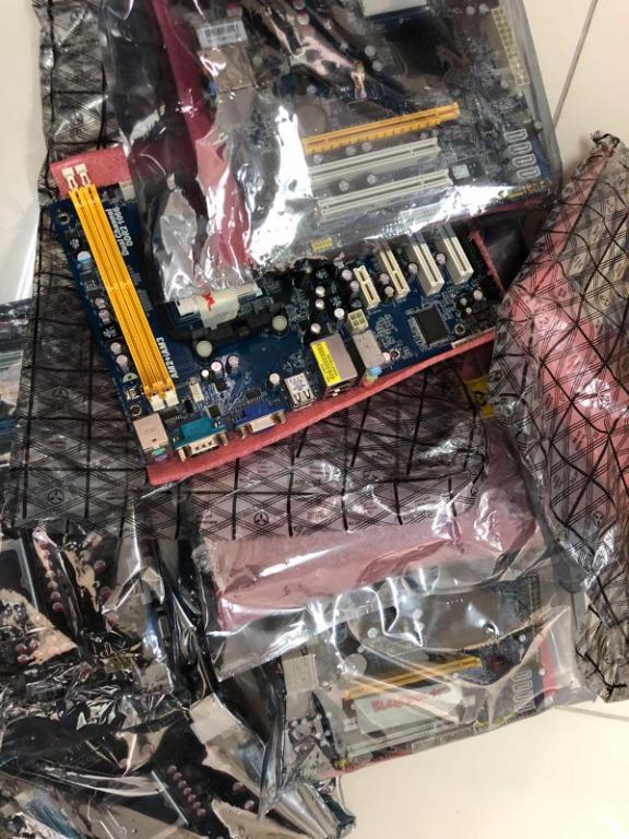 Malfunctioning Motherboard Assorted Bundle For Sale (10pcs) (Category: Computer Parts) located in Quezon City. Submitted by parabellum_outlet (Listing ID 1037087150, Image 1). Description: Malfunctioning Motherboard Assorted Bundle For Sale (10pcs) .