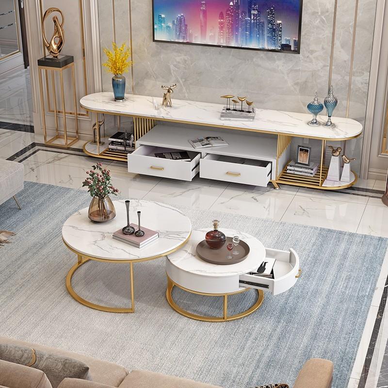 Coffee table hotsell sets with console