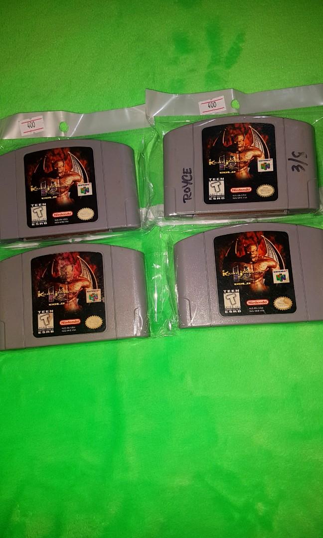 n64 every game cartridge