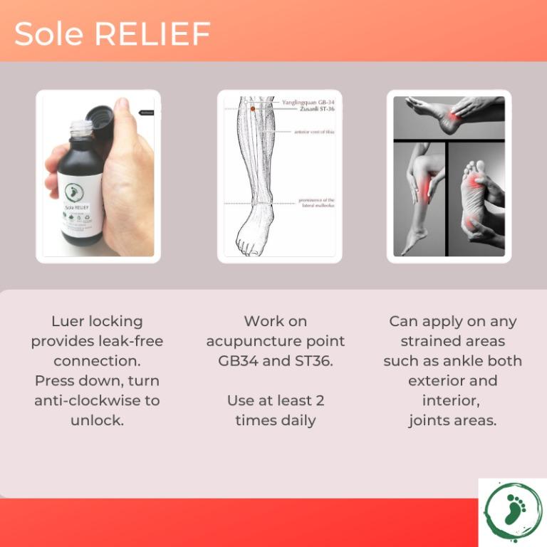 Natural Herbal Massage Oil Muscle Strain Stiffness Ankle Bruise Swell