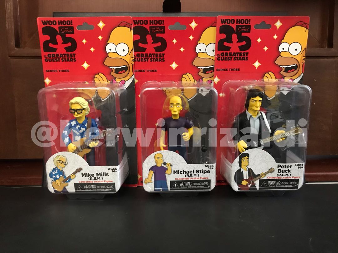 NECA The Simpsons R.E.M, Toys & Collectibles, Mainan di Carousell