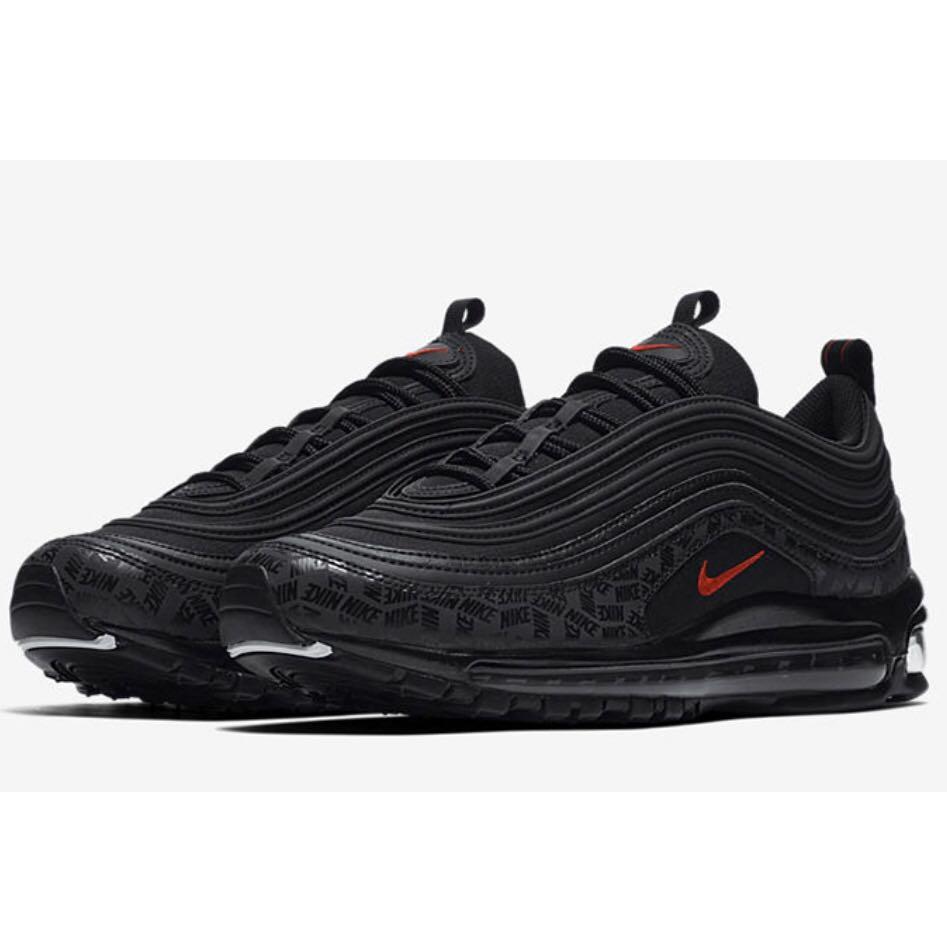 black and red reflective 97s