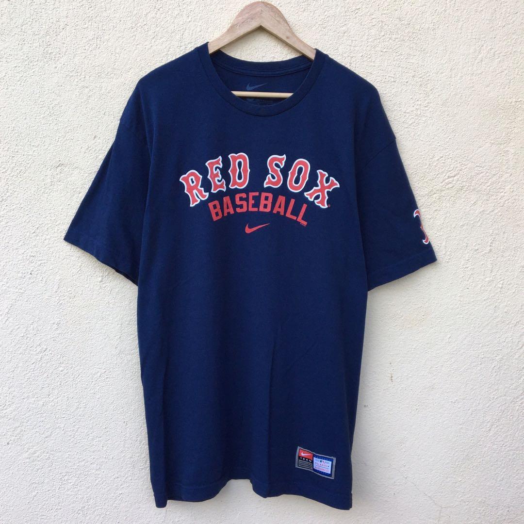 Nike MLB Boston Red Sox Shirt, Men's Fashion, Tops & Sets, Tshirts & Polo  Shirts on Carousell