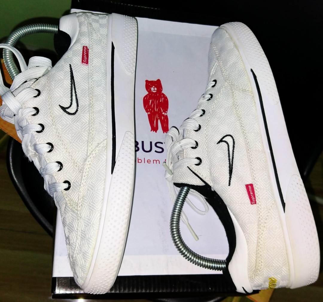 nike sb gts supreme white