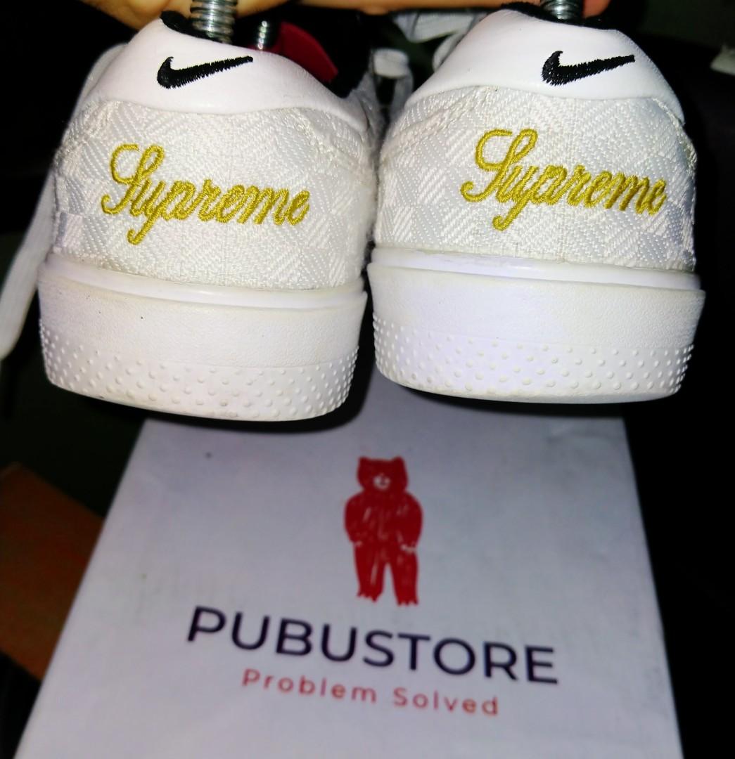nike sb gts supreme white