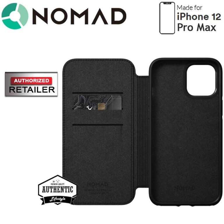 Nomad Rugged Folio Case for iPhone 12 Pro Max Black, Mobile Phones
