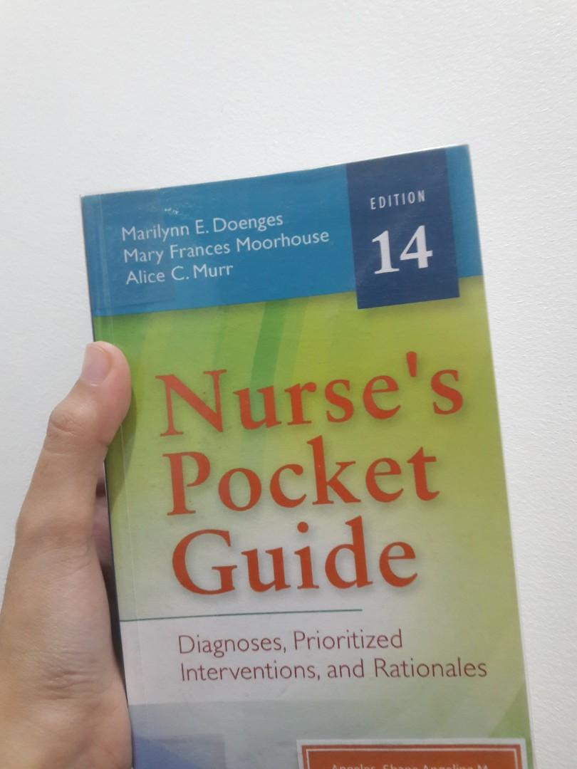 Nurses Pocket Guide Nanda By Doenges Moorhouse And Murr 14th Ed
