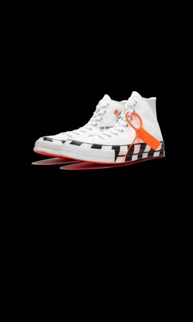 Off white Nike converse 2.0, Men's Fashion, Footwear, Sneakers on Carousell