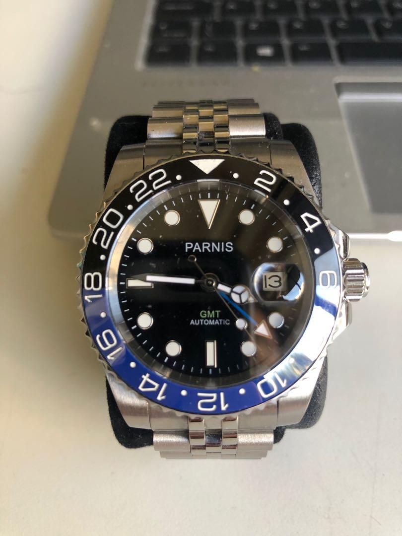Parnis Gmt Luxury Watches On Carousell Parnis Gmt Luxury Watches On Carousell