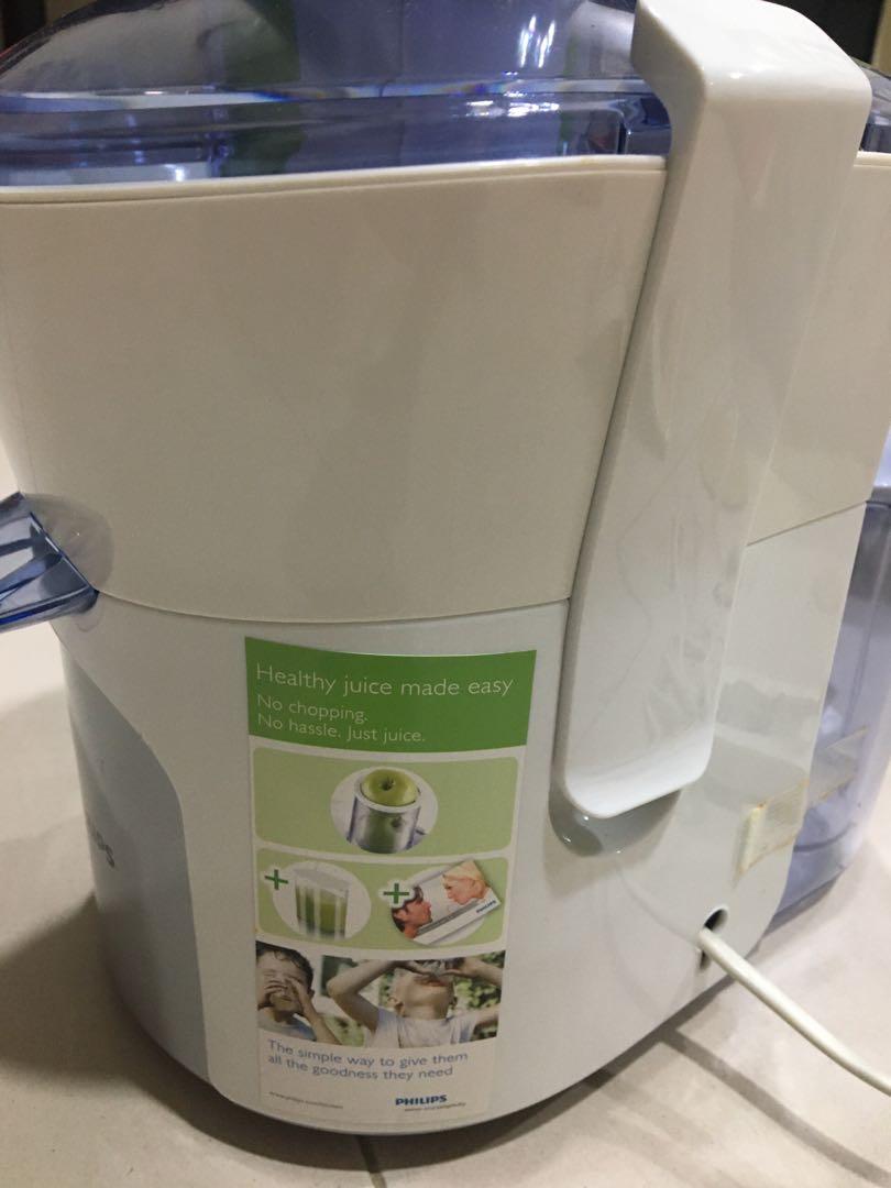 Philips healthy juice made easy, TV & Home Appliances, Kitchen
