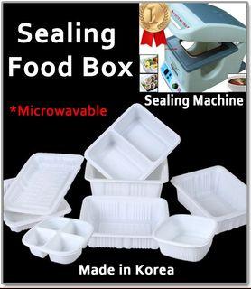 Plastic Food Container Box and Packaging and Sealing Machine