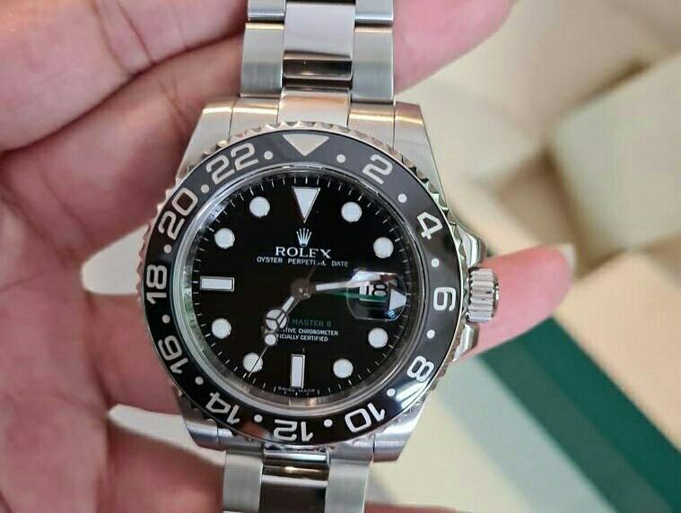 second hand gmt master 2 rolex