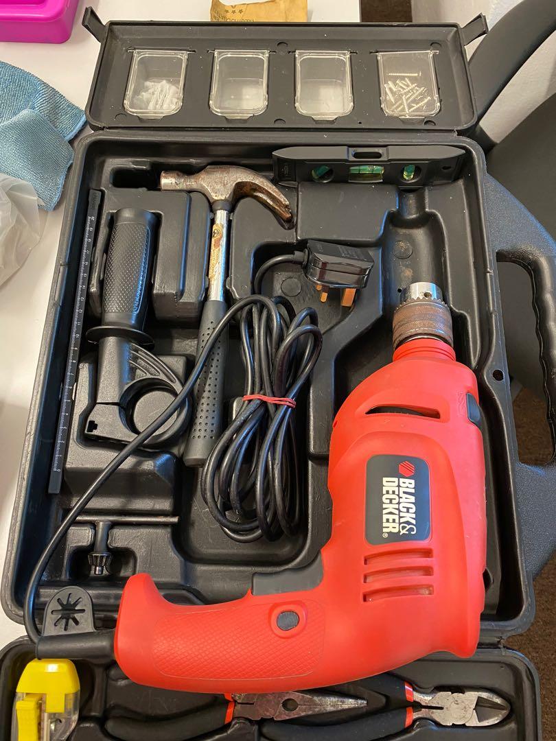 Black and decker drill plug in hot sale
