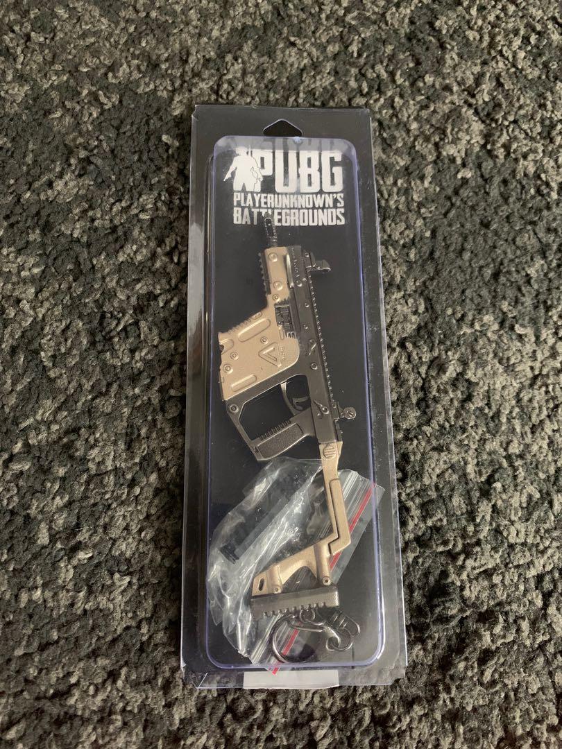 PUBG Gun Keychain Vector AN341