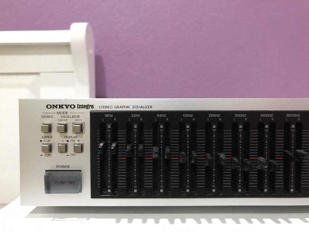 RARE Onkyo Integra EQ35 12 Band High End Stereo Equalizer, Hobbies
