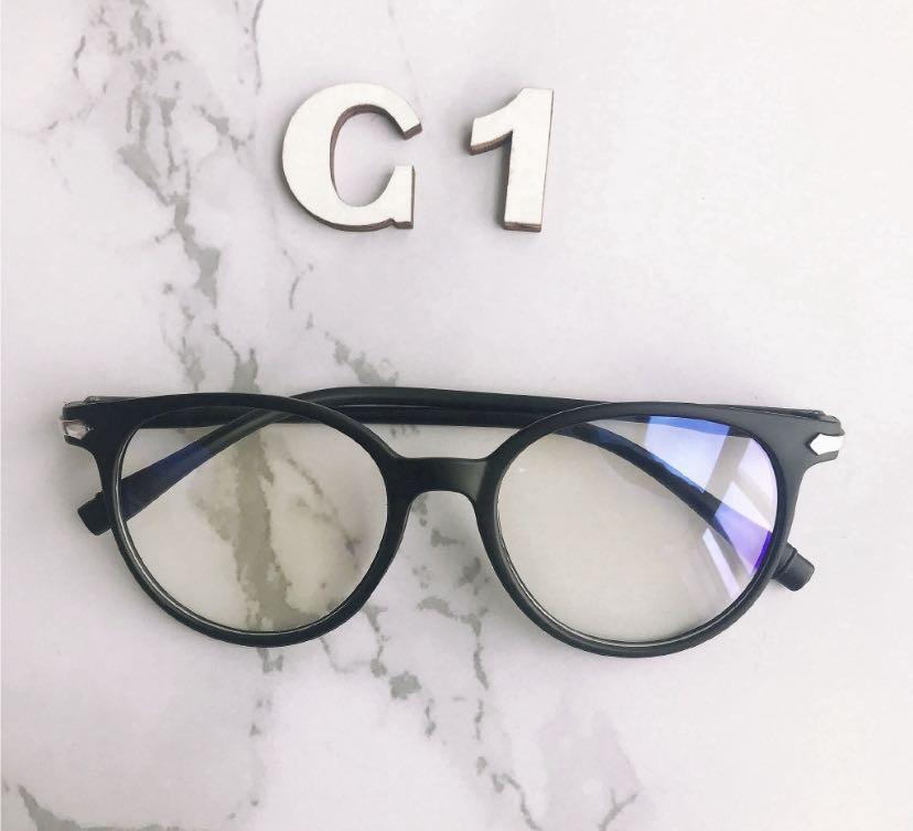 Ready Stock Korean Anti Blue Light Glasses Cermin Mata Bulat Optical Frame Eyeglass Women S Fashion Accessories Eyewear Sunglasses On Carousell