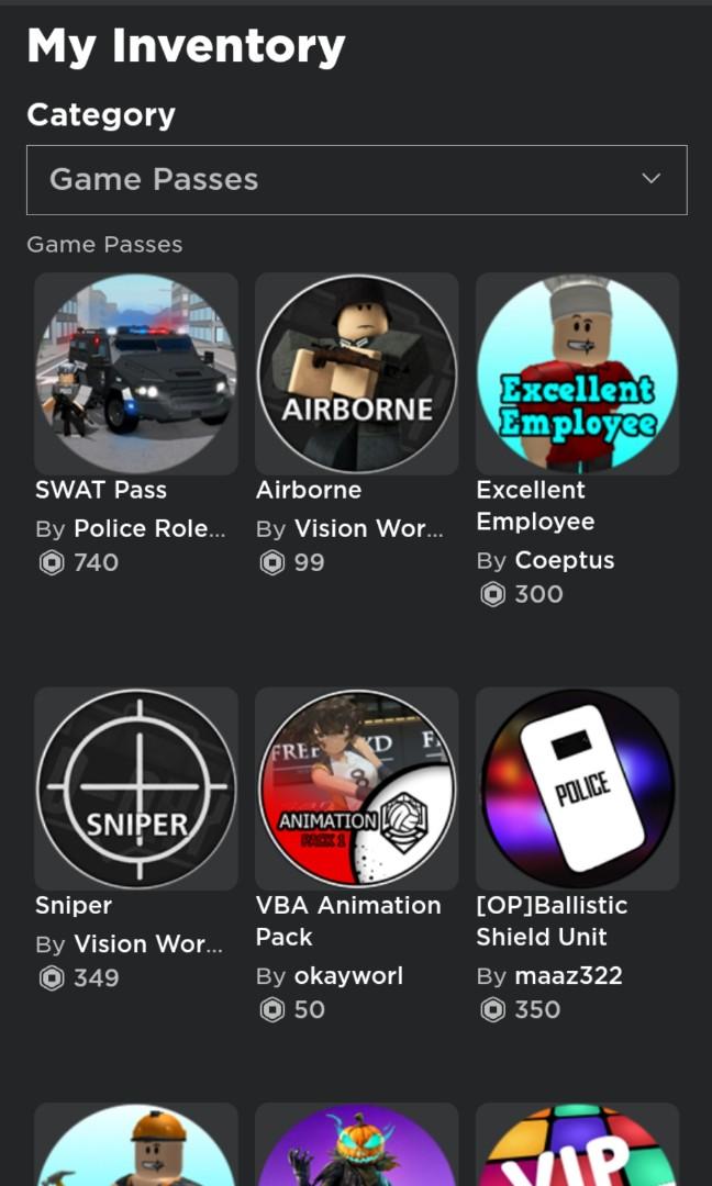 Roblox Account Toys Games Video Gaming Video Games On Carousell - roblox account worth 300 lots of items gamepasses and more