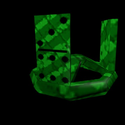 Roblox Viridian Domino Crown 5 1k Video Gaming Gaming Accessories In Game Products On Carousell - dice crown roblox