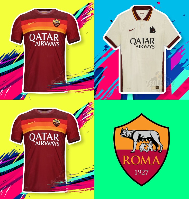 Roma Jersey 2020 21 Sports Sports Apparel On Carousell
