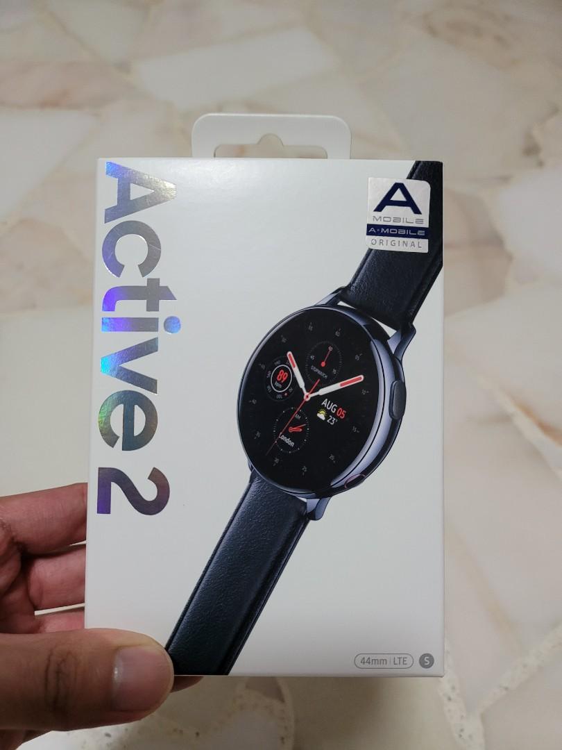 Samsung Galaxy Watch Active2 LTE 44mm Black Stainless Steel