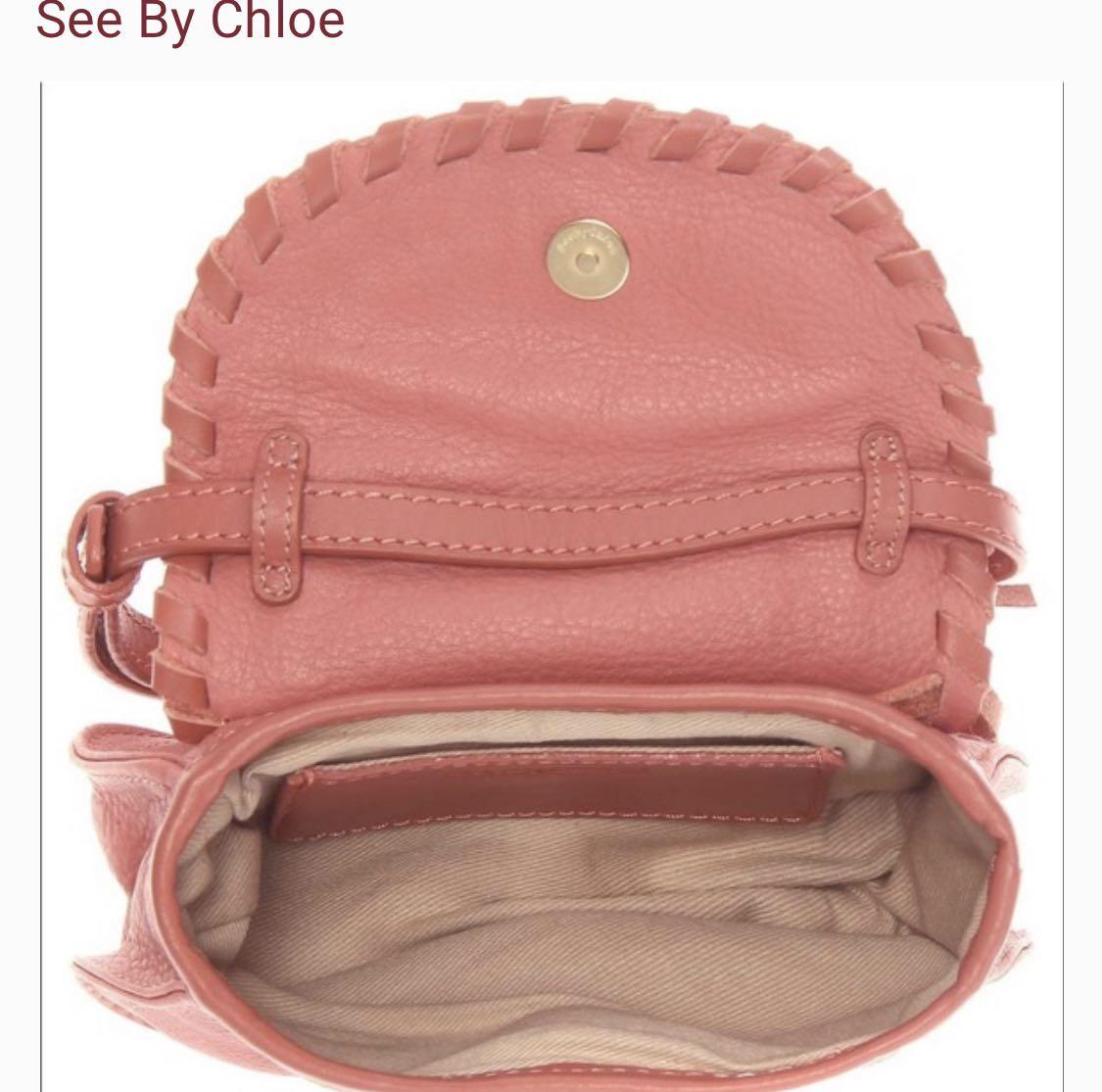 See by chloe Polly mini bag in pink blush Luxury Bags Wallets on Carousell