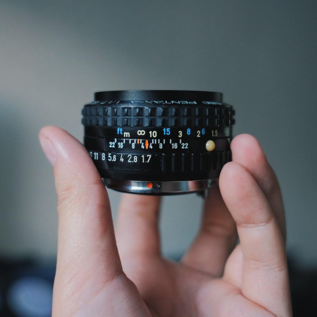 Smc Pentax A 50mm F1 7 Photography Lenses On Carousell
