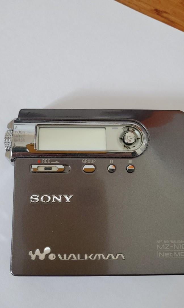 Sony MZN10 NetMD Minidisc Recorder, Audio, Voice Recorders on Carousell