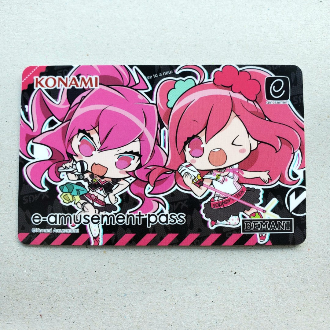Sound Voltex Vivid Wave e-amusement IC Card, Video Gaming 