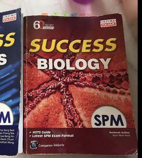 Spm Biology Success Textbook Textbooks On Carousell
