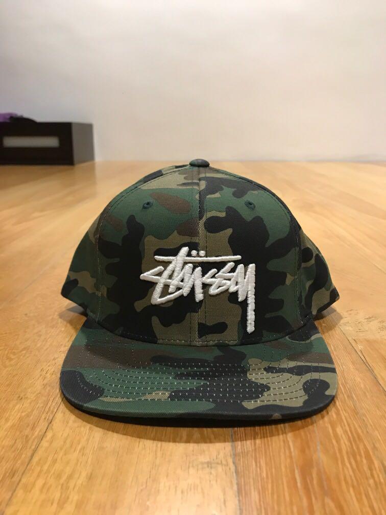 Stussy camo 2025 hat