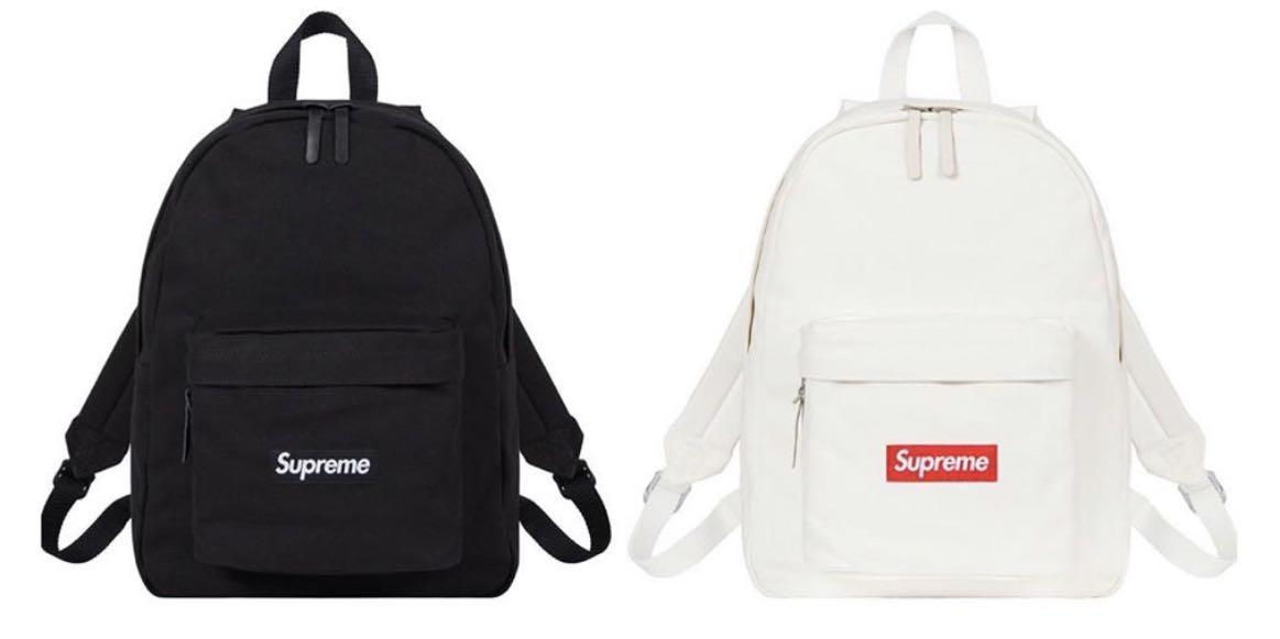 supreme canvas bag