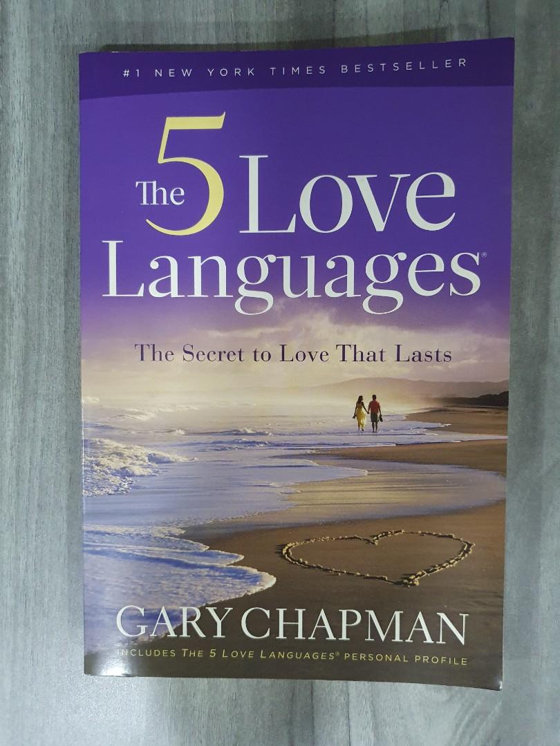 The 5 Love Languages Books Stationery Non Fiction On Carousell