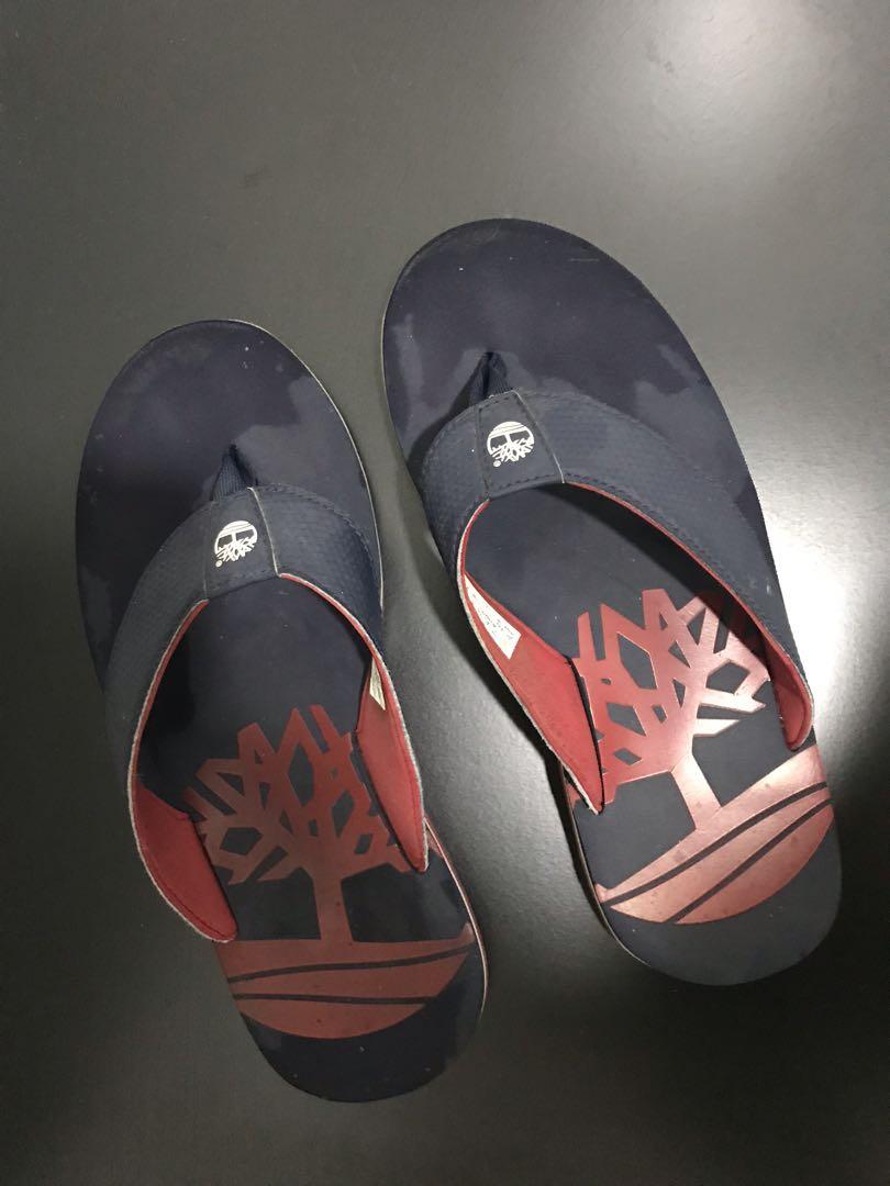 Timberland Flip flop Cheap sale Men s Fashion Footwear Flipflops and Slides on Carousell