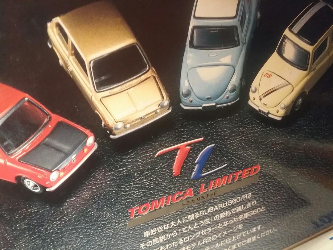 Tomy Tomica Tomica Limited Subaru 360 R2 4 Models 玩具 遊戲類 玩具 Carousell