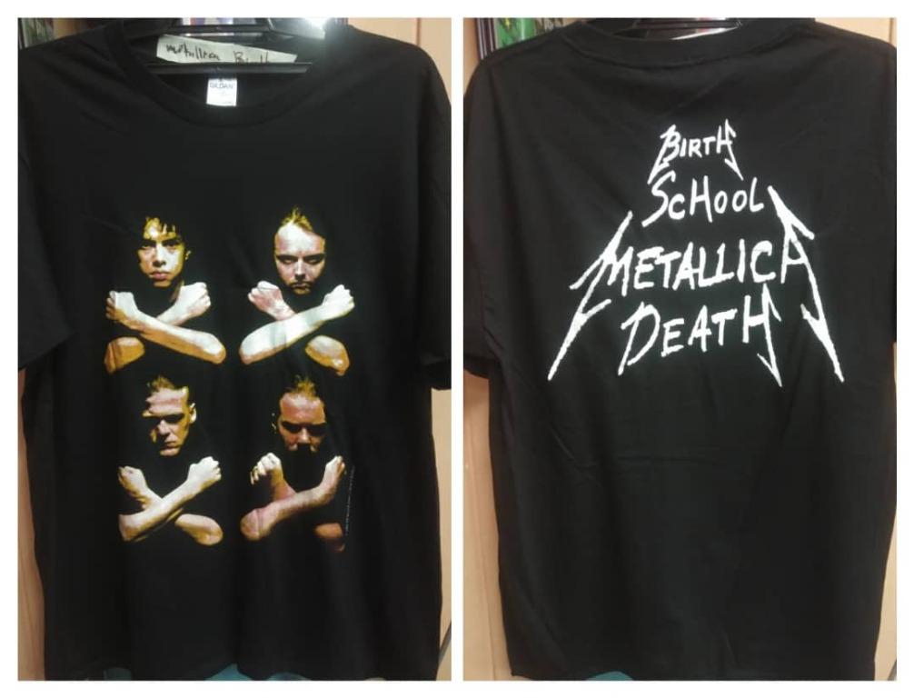 Birth school metallica death hoodie clearance