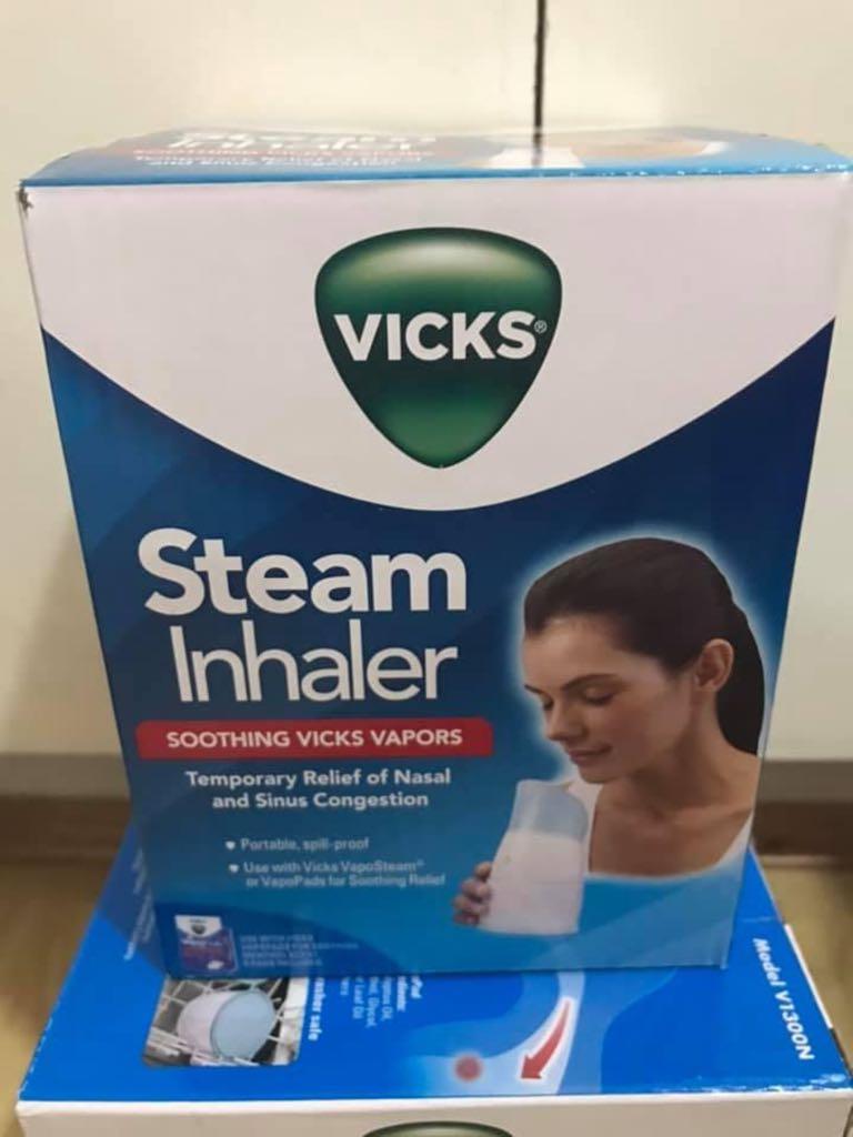 vicks steam inhaler (Category: Face Care) located in Paranaque City. Submitted by miabuela (Listing ID 1037095045, Image 2). Description: completely portable 100% reusable .